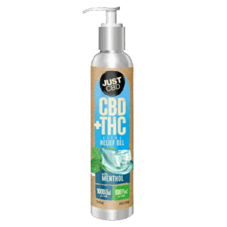 Just CBD CBD+THC Ultra Relief Gel with Menthol 1000mg