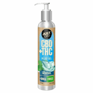 Just CBD CBD+THC Ultra Relief Gel with Menthol 5000mg