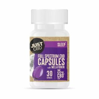 Just CBD Full Spectrum CBD Gel Capsules with Melatonin