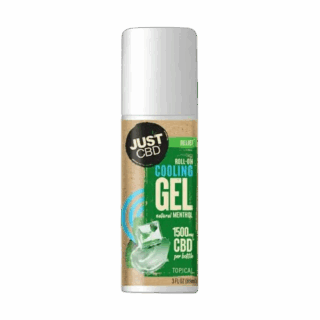 Just CBD Roll-On Cooling Gel - Natural Menthol 1500mg