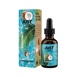 JustCBD  CBD Oil Tincture Coconut  1 fl oz
