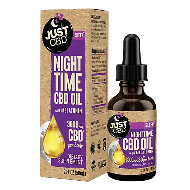 JustCBD Nighttime CBD Oil + Melatonin - Image 5