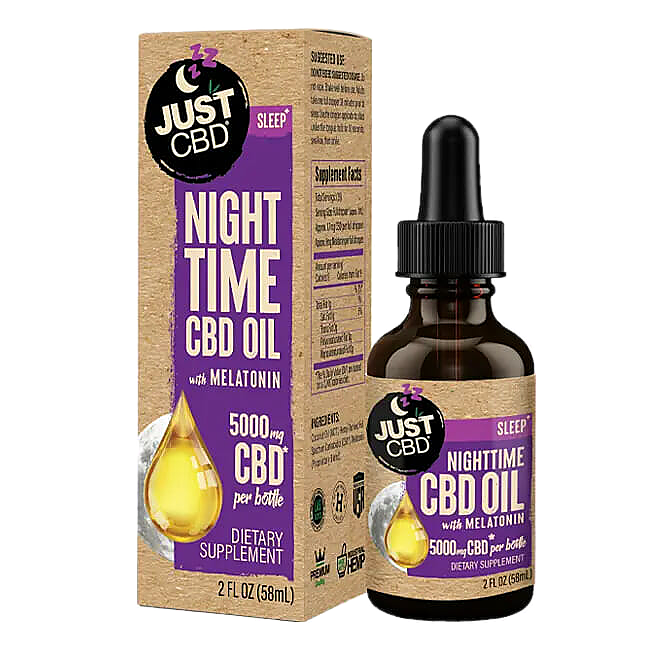 JustCBD Nighttime CBD Oil + Melatonin - Image 6