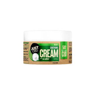 JustCBD CBD Relief Soothing Cream with Menthol  500mg | 1000mg