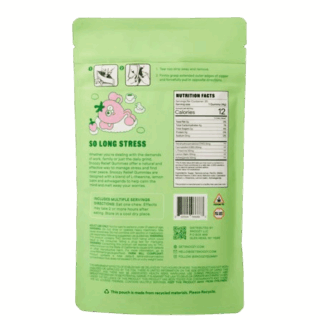 CBD +Delta 9 THC Gummies Stress Free Mind Relief - Snoozy