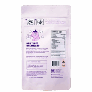 CBD + CBN Gummies Good Night's Sleep THC Free - Snoozy