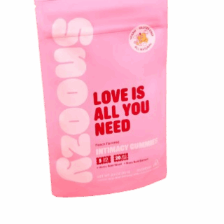 Snoozy CBD + Delta 9 THC Gummies for Intimacy Love is all you need