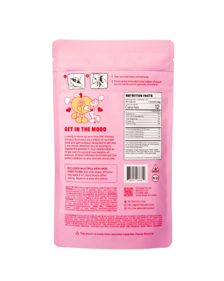 CBD +Delta 9 THC Gummies for Intimacy Love is all you need - Snoozy - Image 3