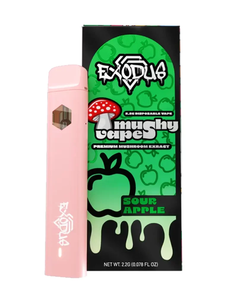 Exodus Mushy Vapes Mushroom Disposables 2.2g - Image 10
