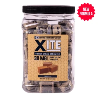 Xite Delta 9 Butter Cream Caramels 70 pieces