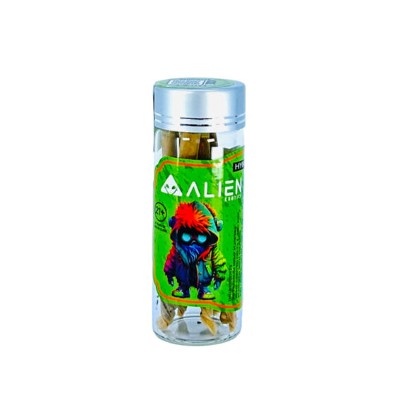 Alien Exotics THC-A Mini Prerolls 2.5g - 5CT - Image 5