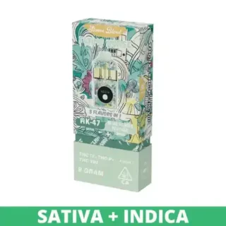 Flying Horse Stoner Blend 3-in-1 Disposable Vape 9g AK-47 + Blue Flame Nuggs