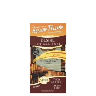 Mellow Fellow Desire Blend Terp Sauce 5ml Disposable Vape – Gelato (Hybrid)