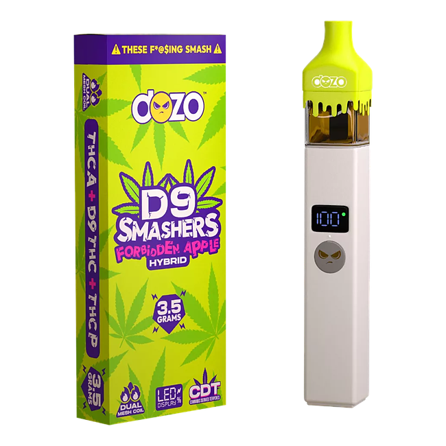 Dozo D9 Smashers THCA D9 THCP Disposable Vape 3.5G - Image 2