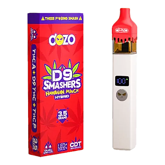 Dozo D9 Smashers THCA D9 THCP Disposable Vape 3.5G