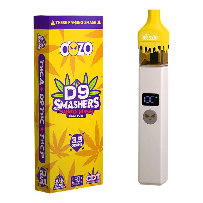 Dozo D9 Smashers THCA D9 THCP Disposable Vape 3.5G - Image 6