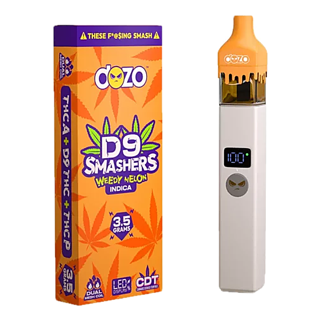 Dozo D9 Smashers THCA D9 THCP Disposable Vape 3.5G - Image 4
