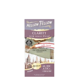 Mellow Fellow Clarity Blend Terp Sauce 5ml Disposable Vape - Cafe Racer (Hybrid)