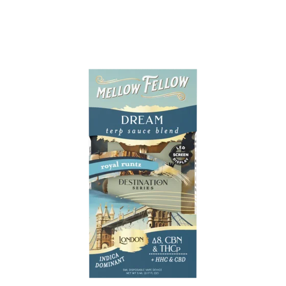Mellow Fellow Dream Blend Terp Sauce 5ml Disposable Vape - Royal Runtz (Indica Dominant)