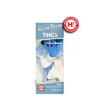 Mellow Fellow THCh 0.5g Disposable Vape - Blue Cheese (Indica)