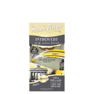 Mellow Fellow ntrovert Blend Terp Sauce 5ml Disposable Vape - Jager (Indica)