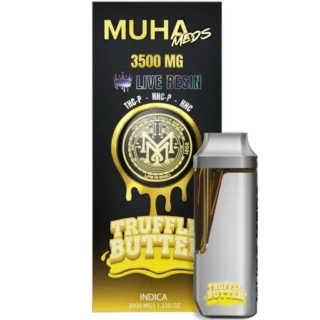 Muha Meds THCP Live Resin Disposable 3.5g Truffle Butter