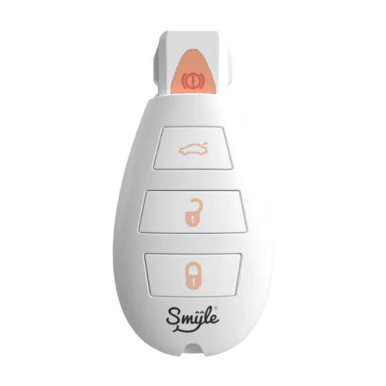 Smyle Labs Car Key Penjamin White