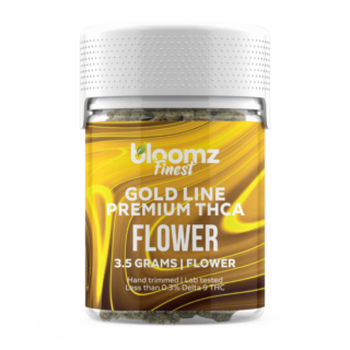 Binoid THCA Flower – Indoor Exotics – Gold Line 3.5g