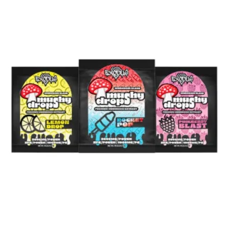 Exodus Mushy Drops Microdose Blend – Premium Mushroom Extract Gummies | 2000mg Pouch (2 Pcs)