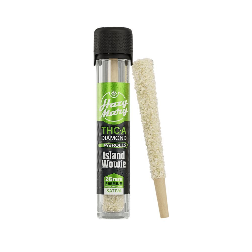 HAZY MARY 2G THC-A Diamond Coated Pre-Rolls - Image 4