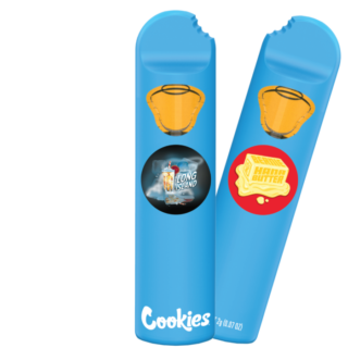 Cookies Dual Chamber 2 Gram Disposable Vapes Berniehana Butter & Long Island (Hybrid)
