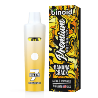 Binoid Premium True Strain 7 Gram Disposable Vape Banana Crack