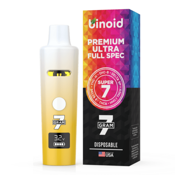 Binoid Premium Ultra Super 7 Disposable Vape 7g Full Spectrum