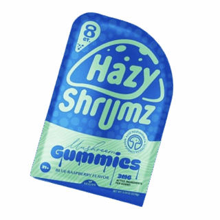 Hazy Shrumz Vegan Mushroom Gummies 8CT