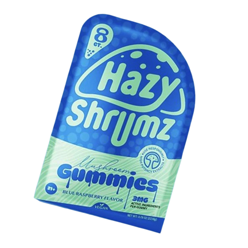 Hazy Shrumz Vegan Mushroom Gummies 8CT