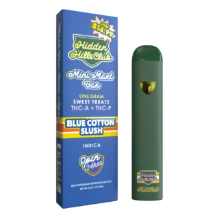 Hidden Hills Mini Mart THC-A + THC-P Sweet Treatz Blue_Cotton_Slush