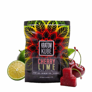 Kush Kube Kratom Kube MIT Gummies High Potency 10ct 500mg