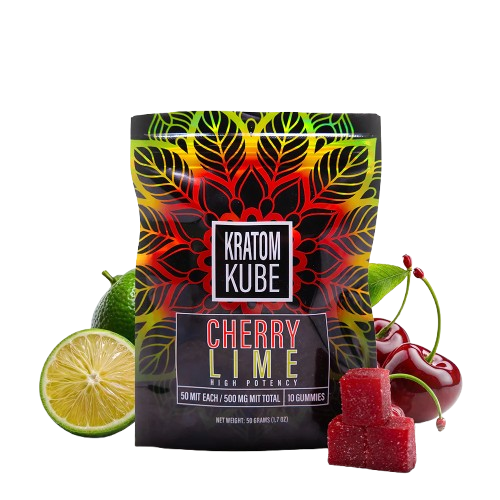 Kush Kube Kratom Kube MIT Gummies High Potency 10ct 500mg