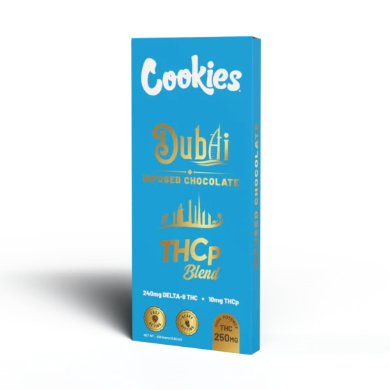 Cookies – THCp Blend Dubai Chocolate 250mg