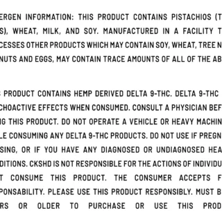 Cookies – THCp Blend Dubai Chocolate 250mg