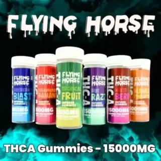 Flying Horse - Exotic Blend Gummies 15000mg 15ct