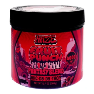Haze Fantasy Blend Gummies Fruit Punch – Hybrid 4000mg