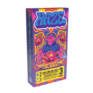 Haze Meditation Blend THCA + CBN + CBG + THCP Live Resin HAWAIIAN HAZE - 3 Grams
