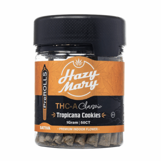 Hazy Mary THCA Classic Pre Rolls 50G Tropicana Cookies Sativa