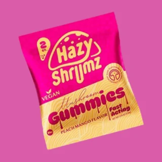 Hazy Shrums Mushroom Gummies Mixed Flavors (2pk)