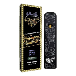 Hidden Hills Club Diamond Boyz Diamond Reserve THCA THCH Disposable Vape 1G