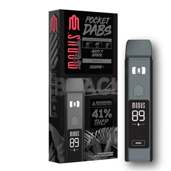Black Pocket Dabs Vape By Modus