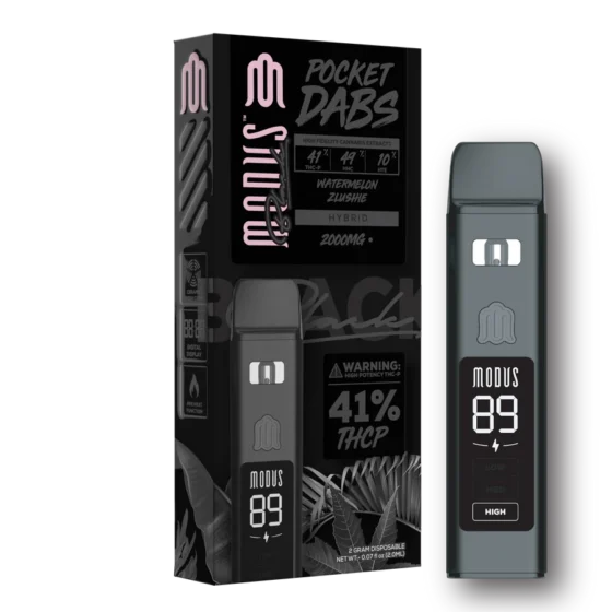 Black Pocket Dabs Vape By Modus