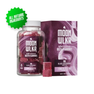 Moonwlkr Hemp-Derived 25mg Delta-8 THC Gummies