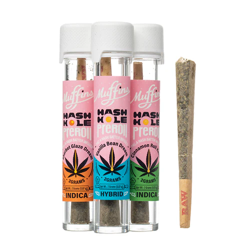 Muffins Hash Hole THCA 2g Pre Rolls